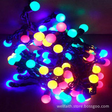 50pcs LED 5m Bulb Ball Decorative String Light for Wedding, Holidays, Shops